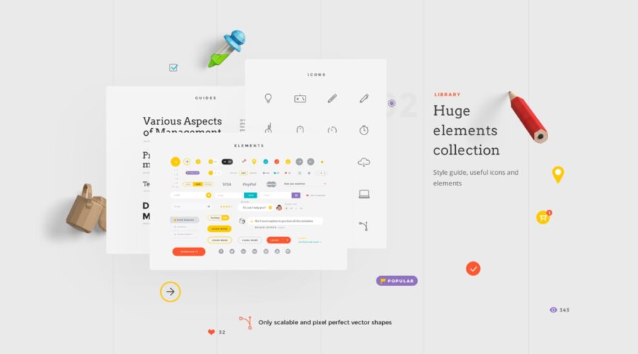 Review with Gutenberg blocks